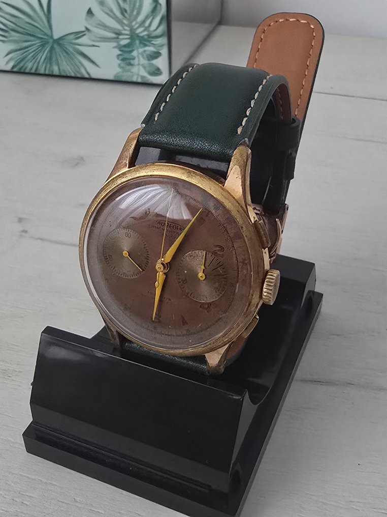 Aureole - Chronographe Suisse Landeron 48 - Senza prezzo di riserva - Uomo - 1950-1959  #3.2