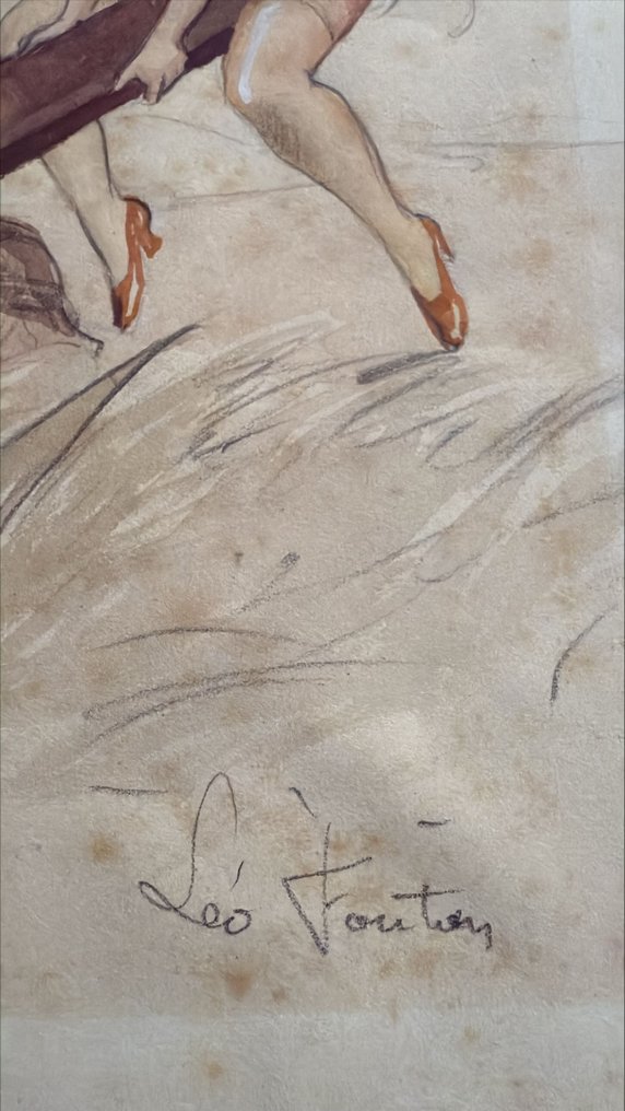 Léo Fontan (1884-1965) - Au Revoir la Balançoire #2.1