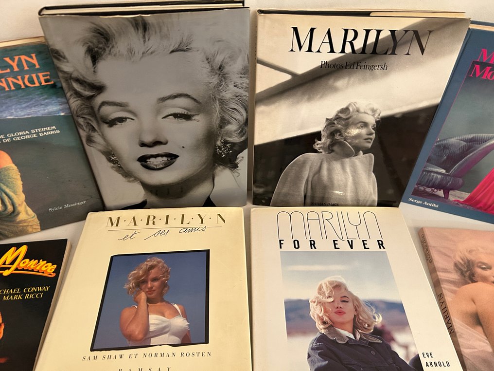 Marilyn Monroe - Lot with 8 books - 1979 #3.2