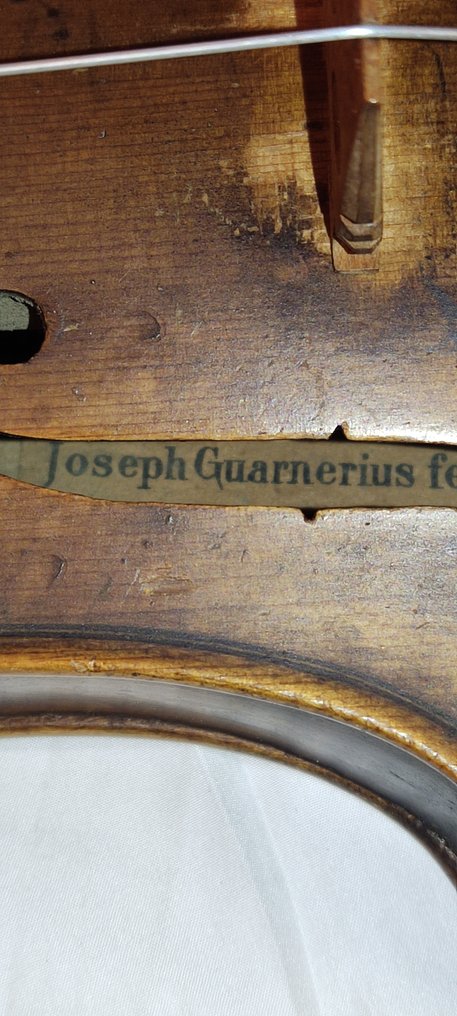 Labelled Joseph Guarnerius -  - Βιολί #4.3