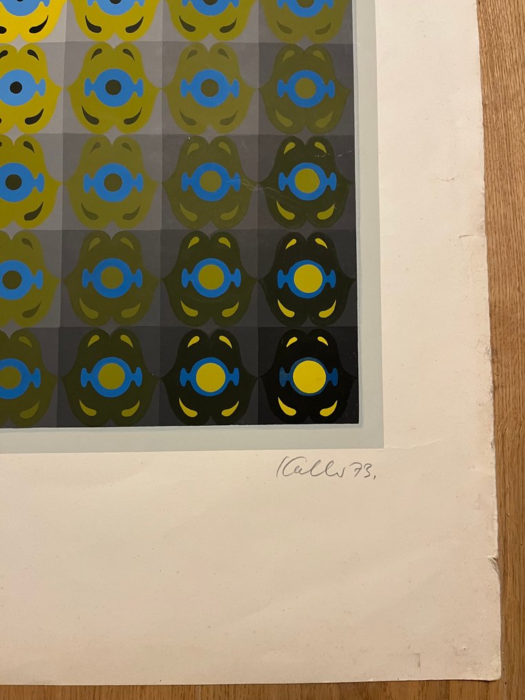 Udo Kaller (1943) - Augen #4.3