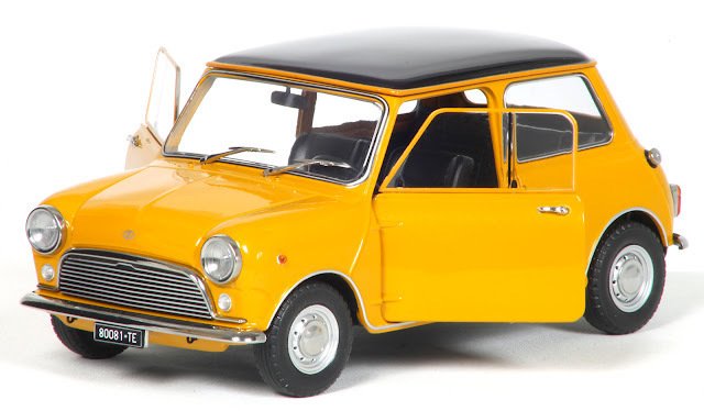 Mitica-Diecast 1:18 - Modellino di auto - Innocenti Mini Cooper MK1 1966 - Modello in pressofusione con porte apribili #4.3