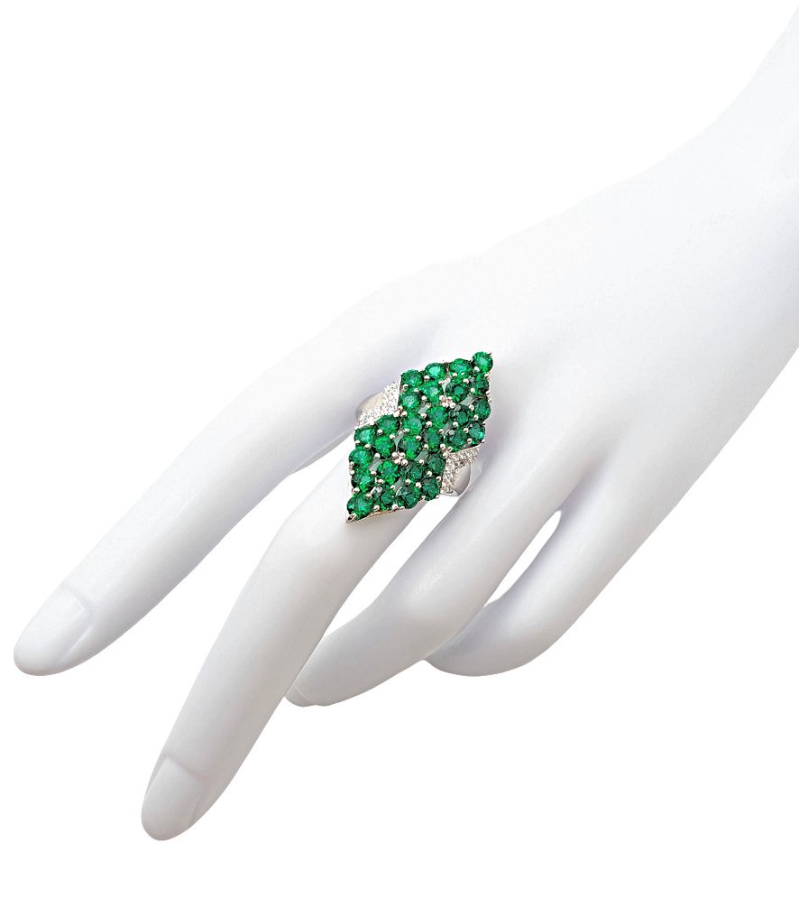 Ingen mindstepris - Ring Sølv, Forgyldt Topas - 6,80 kt. #1.0