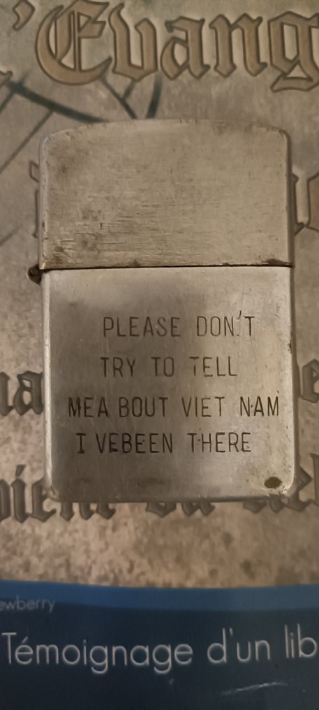 Zippo - Sem preço de reserva - Isqueiro de bolso - Aço #1.0