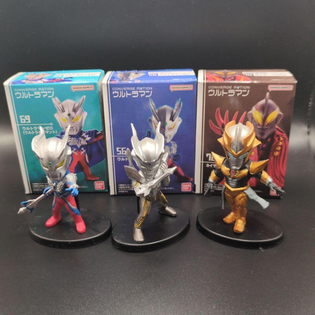 Bandai Namco  - Φιγούρα δράσης Ultraman Converge Motion — Ultraman Zero Bundle Set - 2000-2010 - Ιαπωνία #1.0