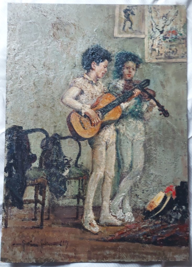Giovanni Faliero (1960), da Antonio Mancini - Piccoli suonatori #4.3
