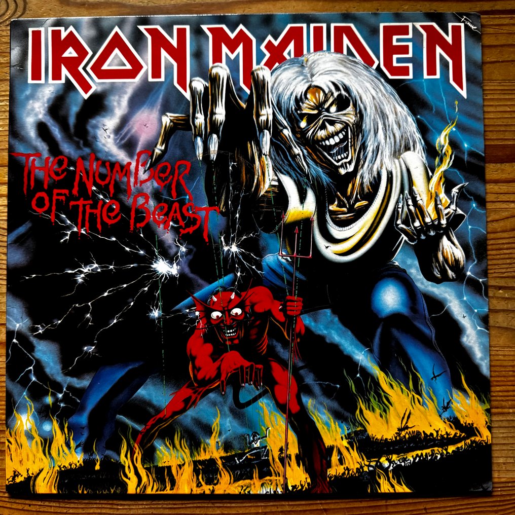Iron Maiden - The Number Of The Beast [UK pressing] - LP - 1. Stereopressung - 1982 #1.0