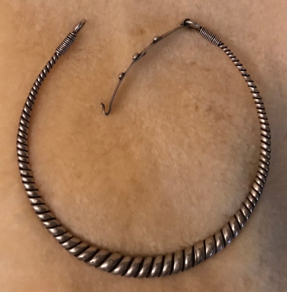 Κολιέ τσόκερ - Βιετνάμ Χειροποίητο λαός Miao.  (χωρίς τιμή ασφαλείας) #2.1