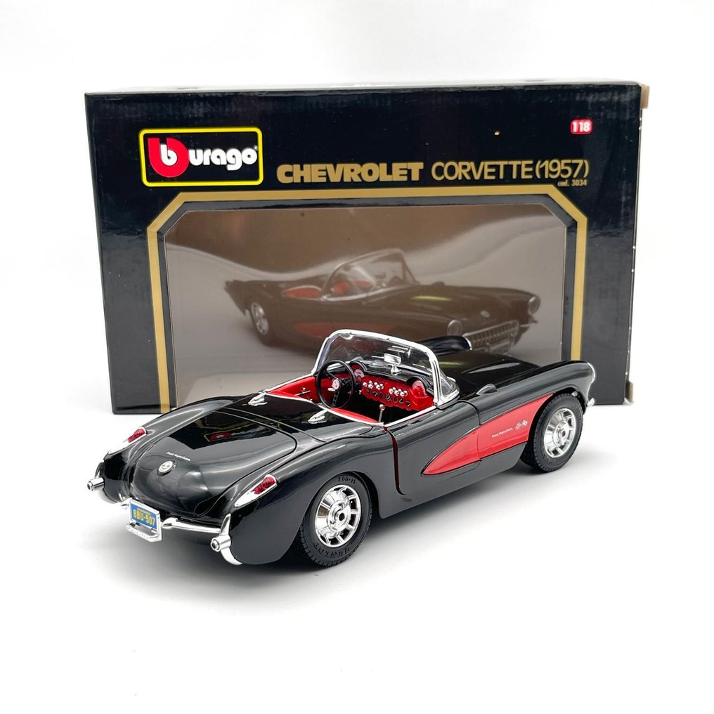 Bburago 1:18 - Modellauto - Chevrolet Corvette C1 - 1957 #4.3