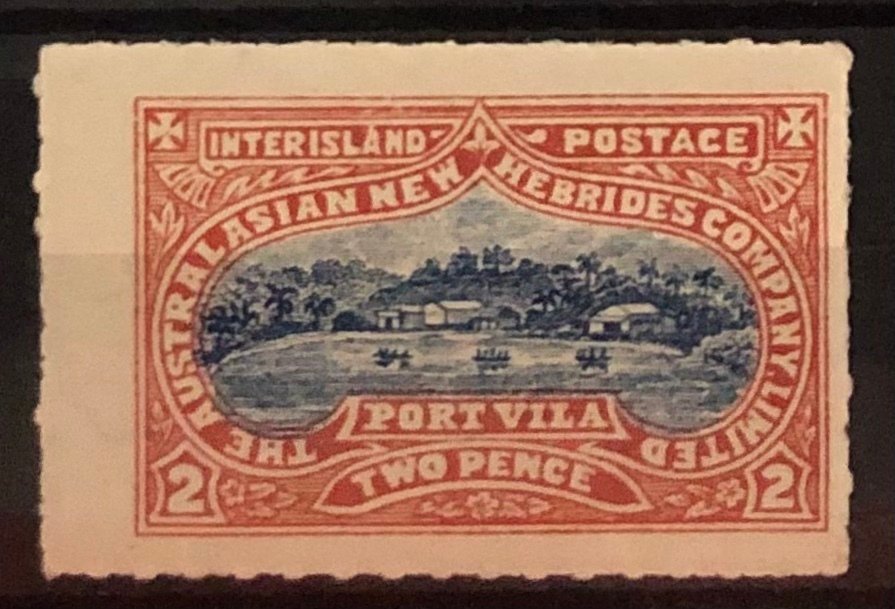 Suriname 1897/1923 - Wilhelmina Jubilee in the New Hebrides - Yvert Nr. 100-106 \ Michel Nr. II #2.1