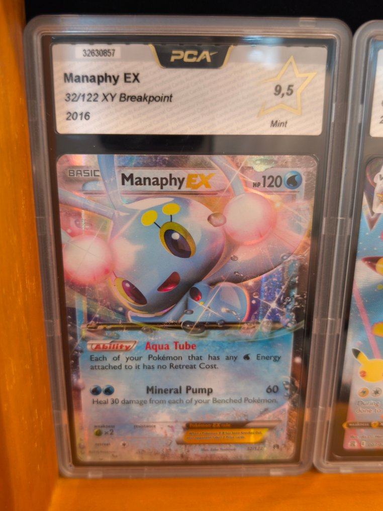 Pokémon - 7 Graded card - Flying Pikachu, Orbeetle Vmax, Manaphy Ex... - PCA 9.5 - Various sets #1.0