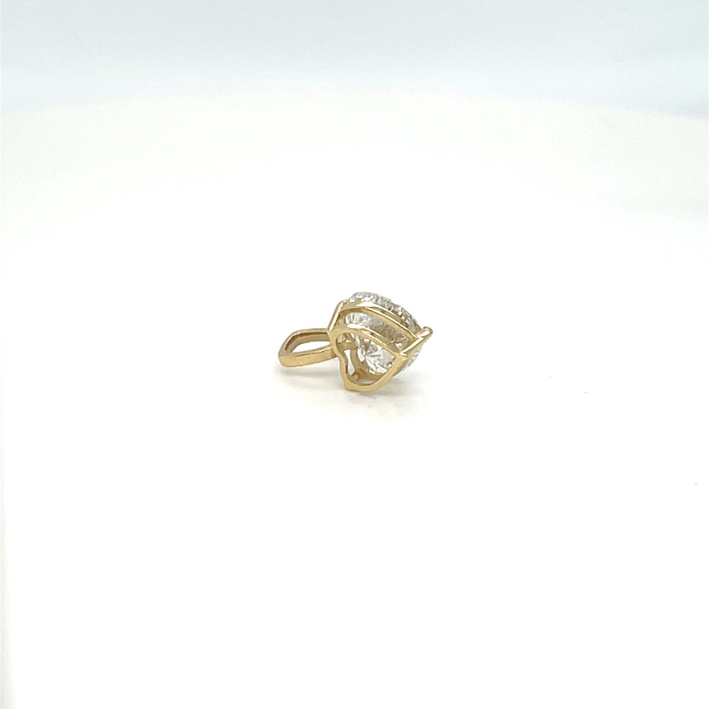Ingen mindstepris - Vedhæng - 14 karat Gulguld - 1.09ct. tw. Diamant (Laboratoriedyrket) #3.2