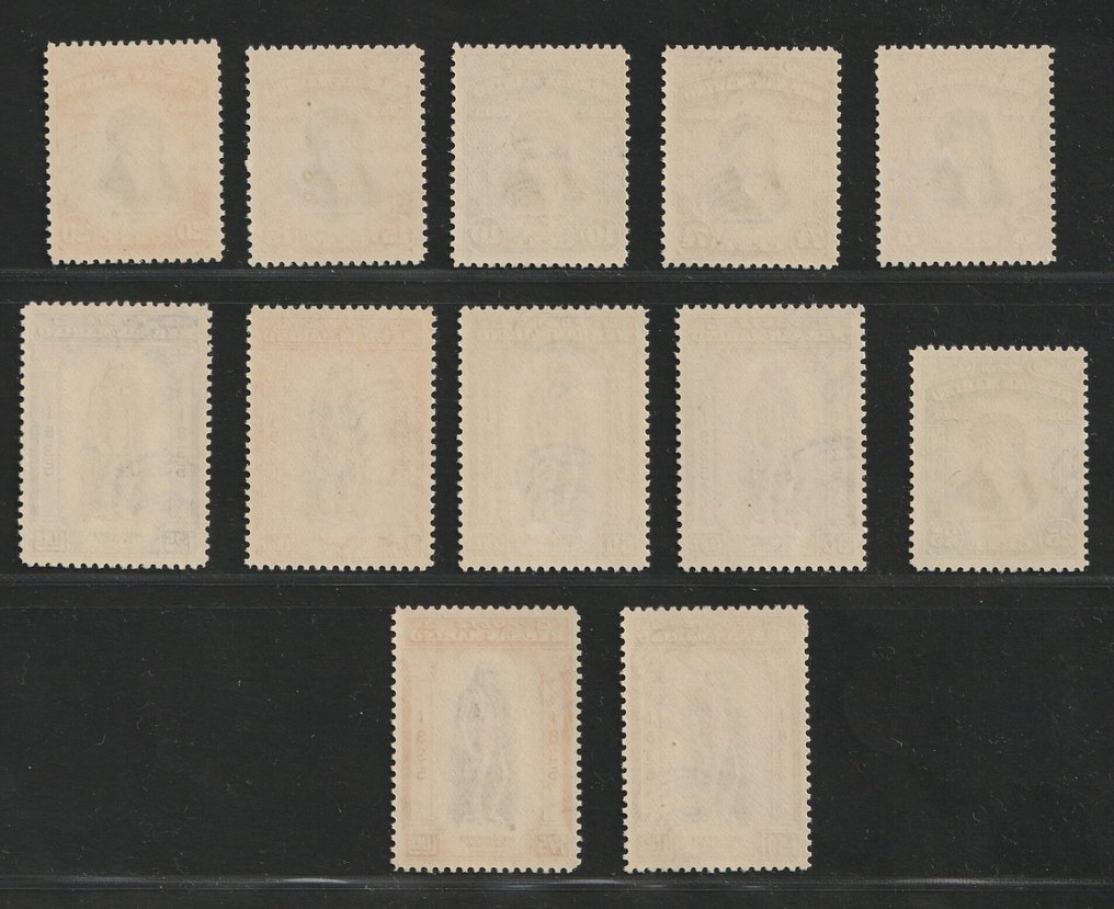 聖馬力諾 1935 - 更好的半古典价值，Delfico - Sassone 193/204 #1.0