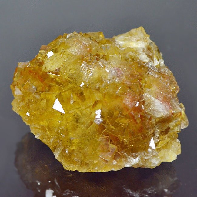 螢石 矩陣晶體 - 高度: 6.5 cm - 闊度: 6 cm- 255 g #1.0