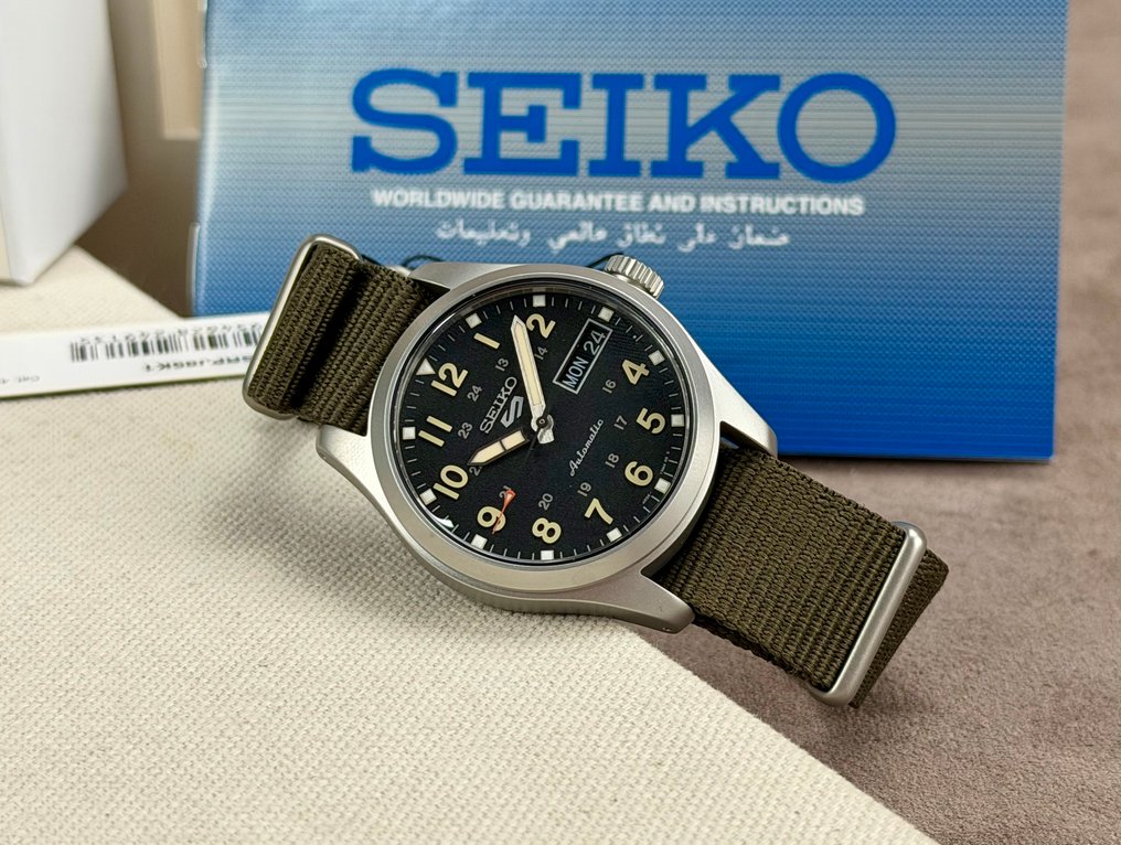 Seiko - Seiko 5 Automatic Day-Date - Fără preț de rezervă - SRPJ85K1 - Unisex - 2020+ #4.3