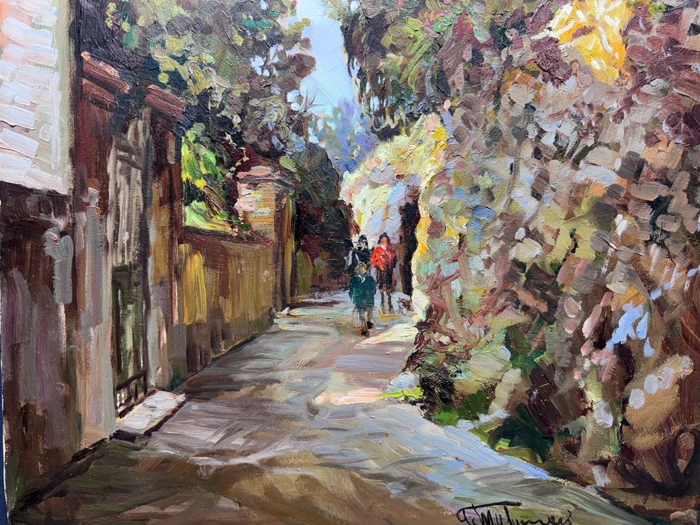 Giuseppe Musumeci (1902-?) - Stradina di Costiera #1.0