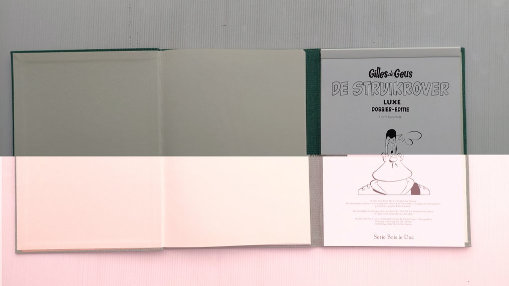 Gilles de geus 0 - De struikrover - serie Bois Le Duc - 1 Album - 2002 #3.2