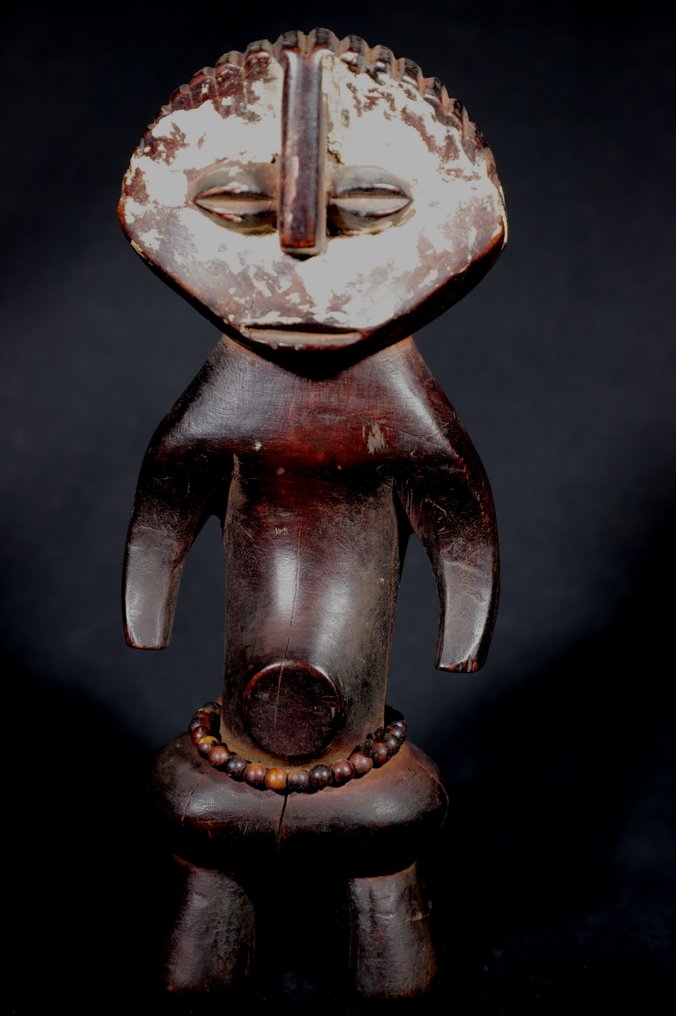 Figure - Lega Statue - 24 cm - Democratic Republic of the Congo (No reserve price) #1.0