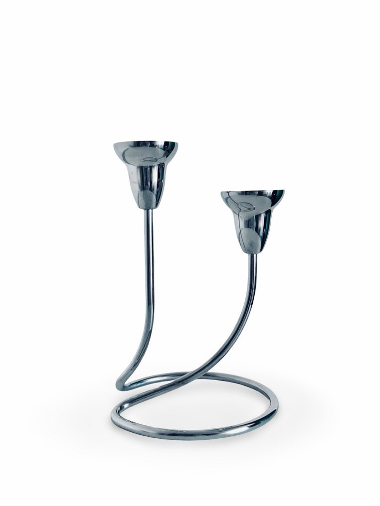 Georg Jensen - Jens Jensen - Lysestake Swing - Rustfritt stål #1.0