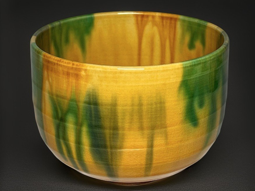 Shutogama - Masahiko Nakamura - 茶碗 - 陶瓷 - Shutogama Yusai 带盒子 #1.0