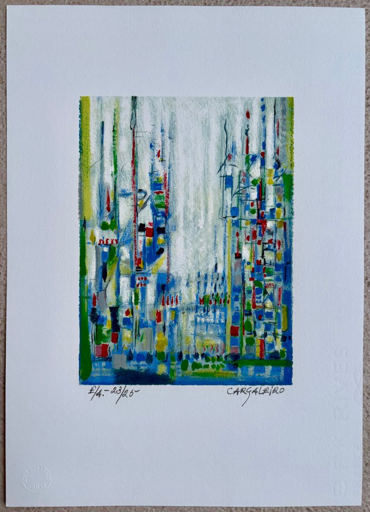 Manuel Cargaleiro (1927-2024) - Dans la transparence du matin #1.0