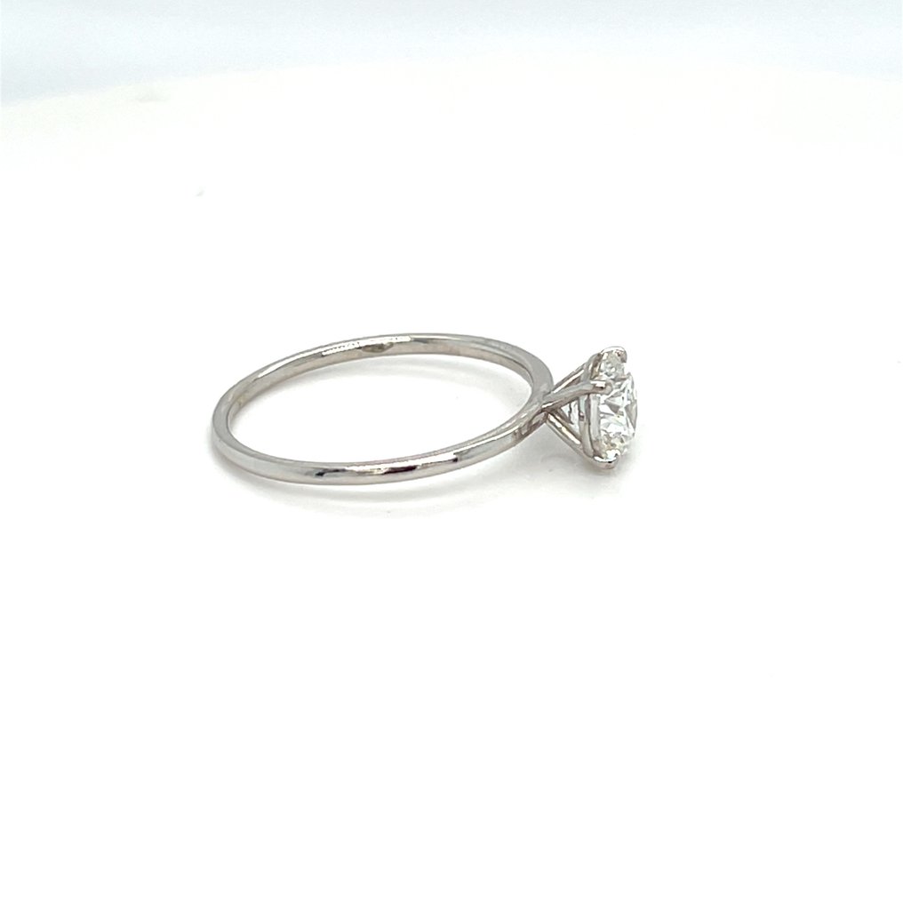 Nincs minimálár - Gyűrű - 14 kt. Fehér arany - 1.09ct. tw. Gyémánt (Laboratóriumban előállított) #3.2