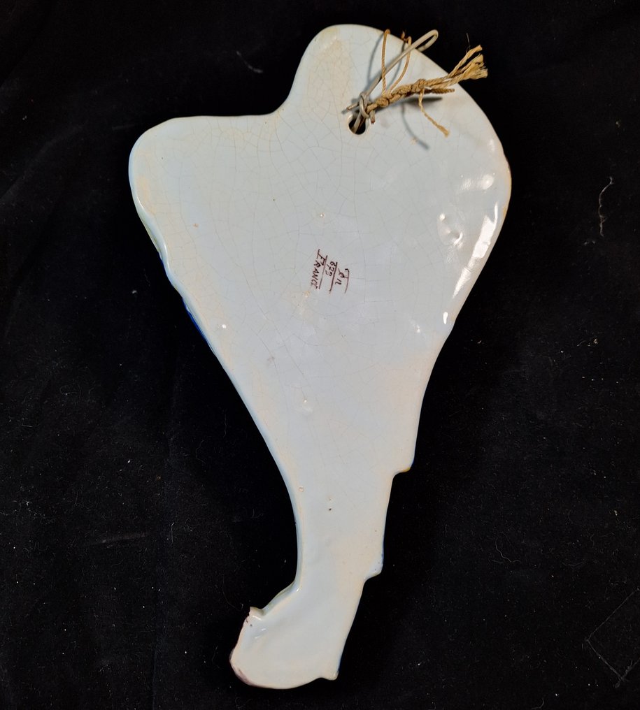 Desvres - Charles Fourmaintraux - Jardinière - Aardewerk - wandmandje #4.3