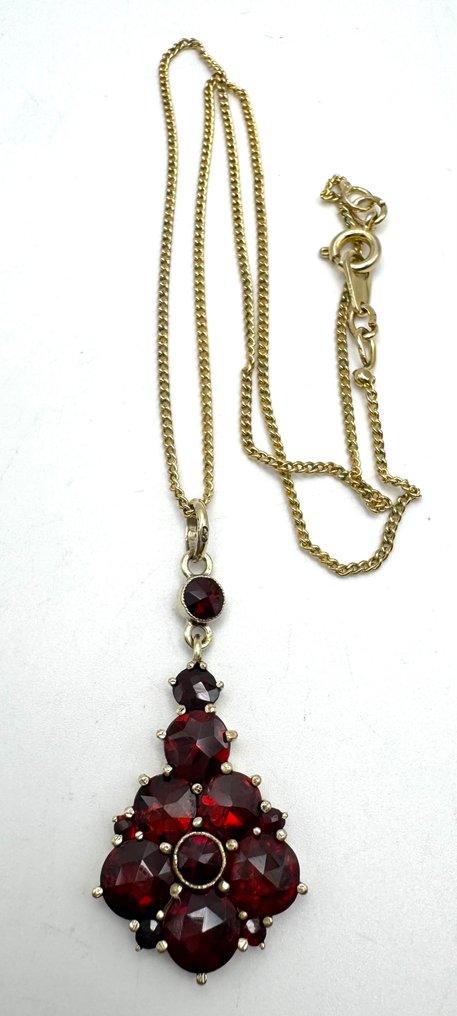 Nincs minimálár - Lánc Ezüst Gránát #2.1