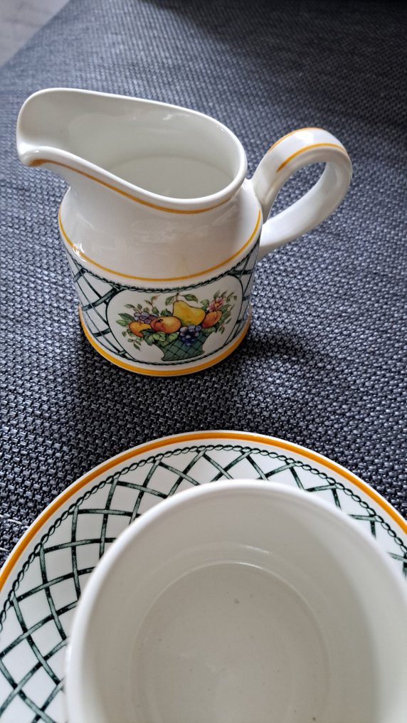 Villeroy & Boch - Kaffe og te service (20) - Basket - Vitro-Porzellan - min kageplade #3.2