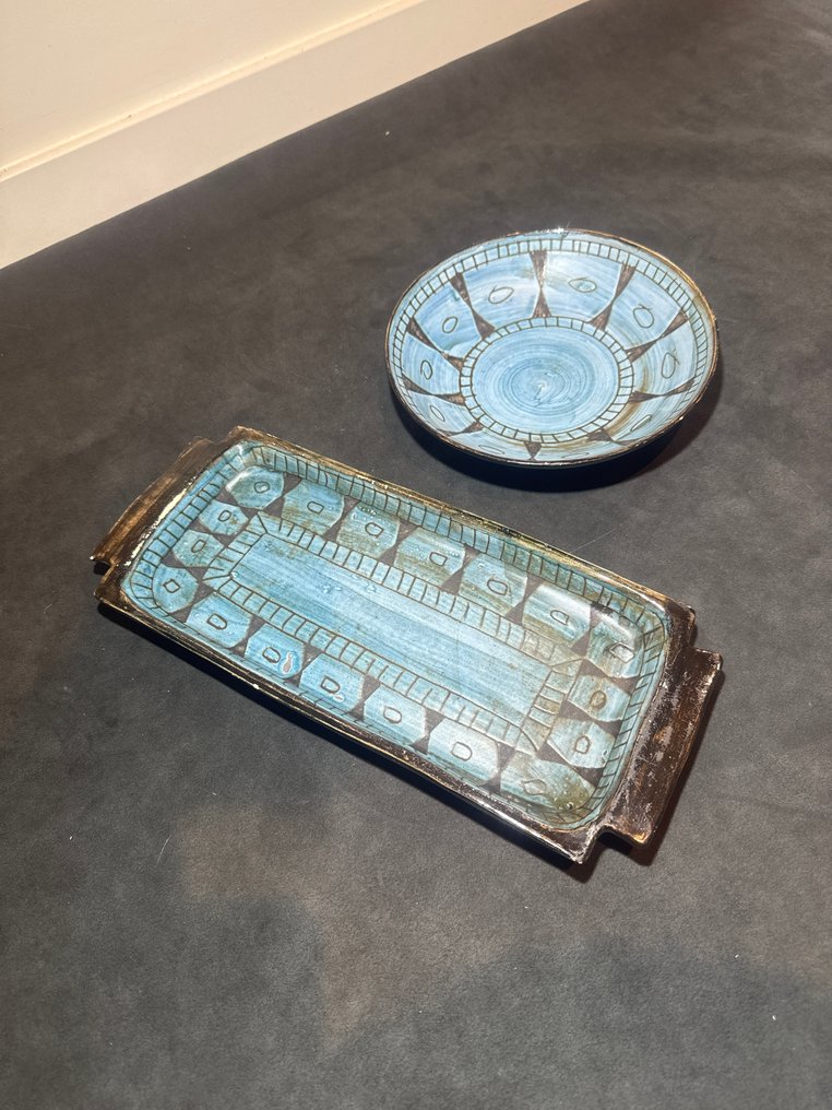 Vallauris - A.Maunier - Plat - Grès, Céramique #1.0