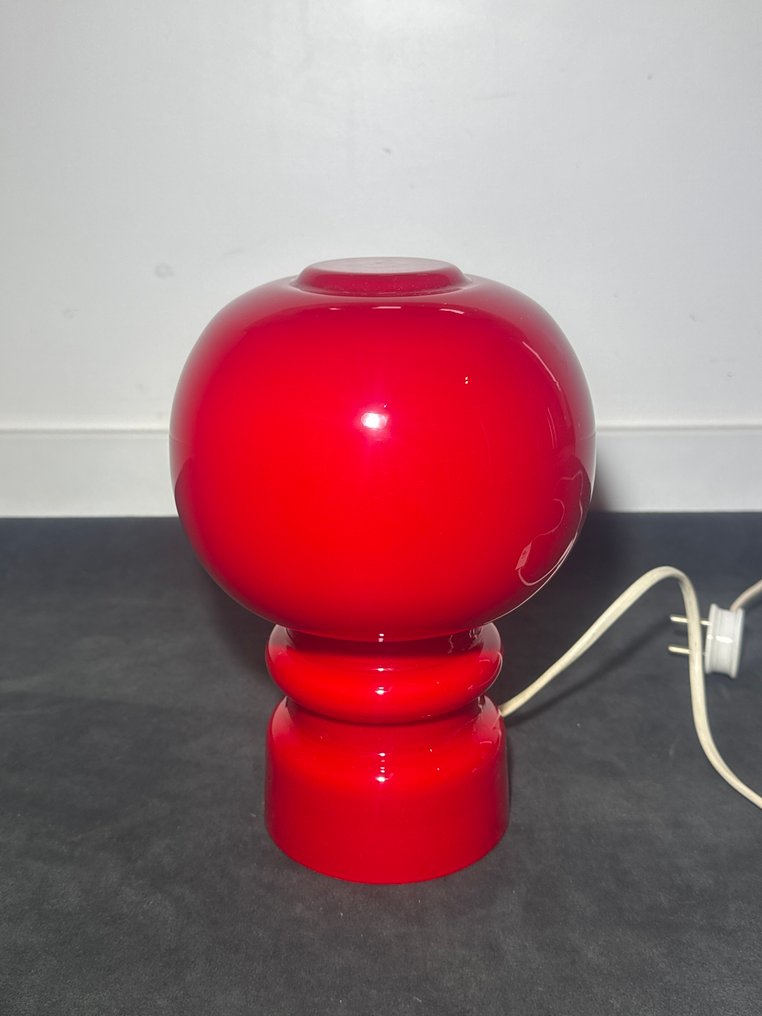 桌燈 - 乳白色玻璃 - 太空时代 #1.0