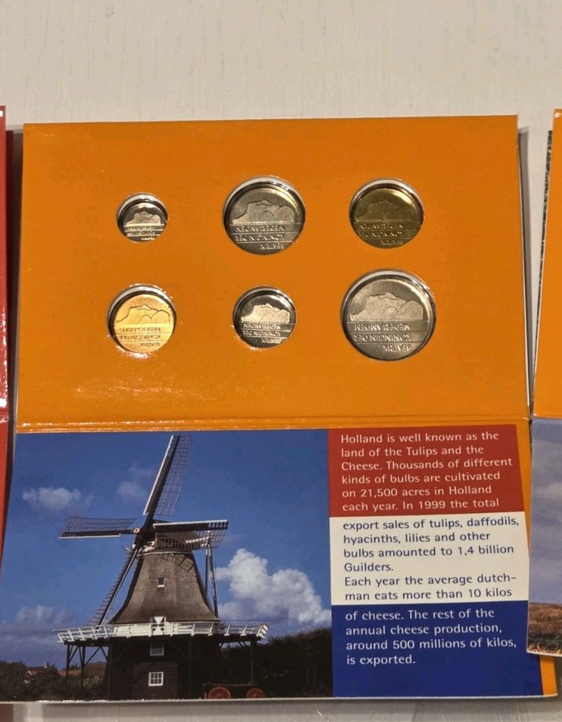 Nederland. Year Set (BU) 1998/2002 (4 sets)  (Ingen reservasjonspris) #4.3