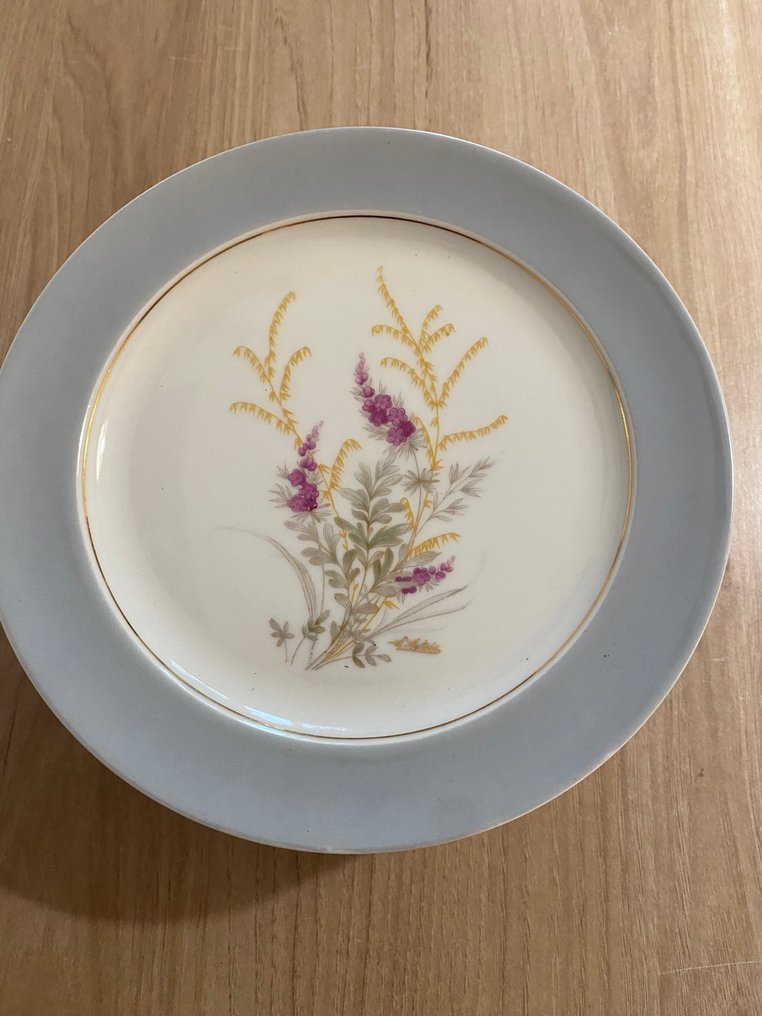 Limoges - Ancienne fabrique royale - 甜點食具 (9) - 瓷器 - Limoges 甜品套装 #2.1