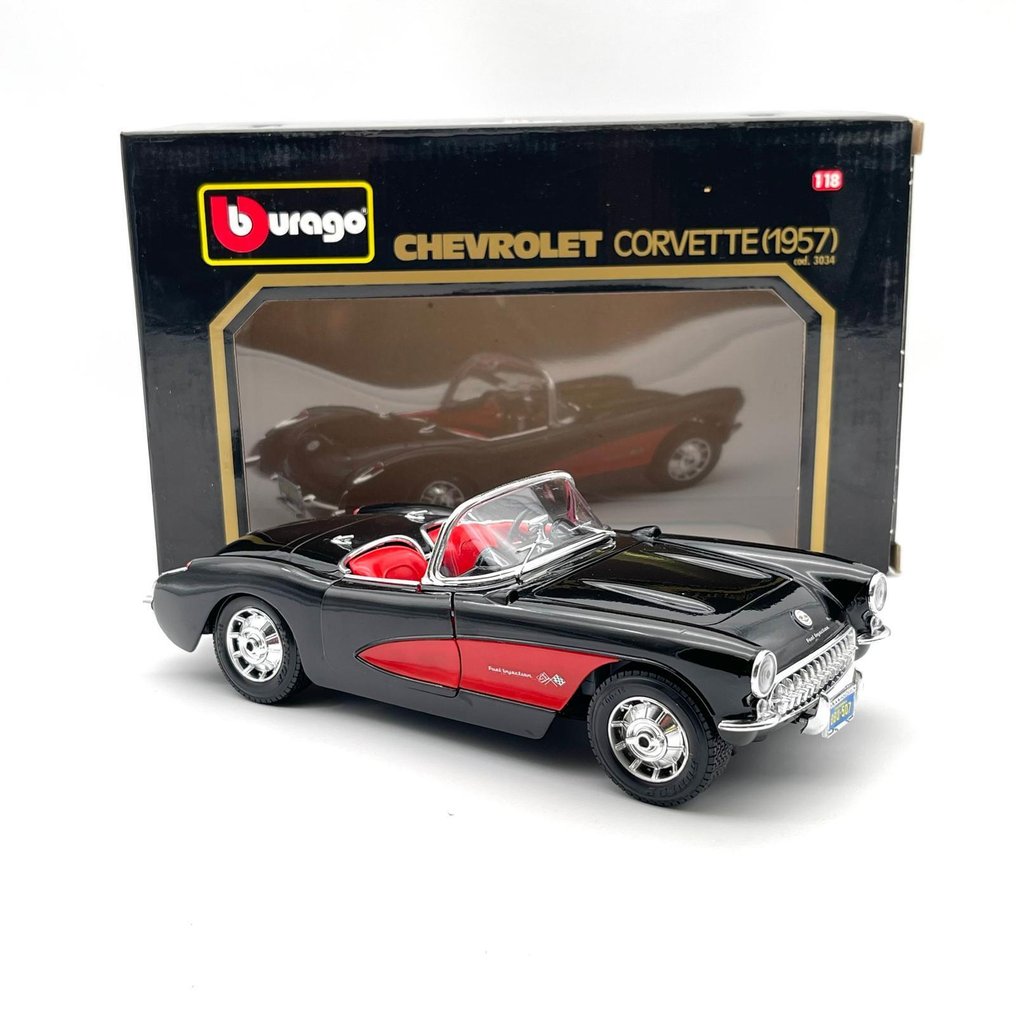 Bburago 1:18 - Modellauto - Chevrolet Corvette C1 - 1957 #2.1
