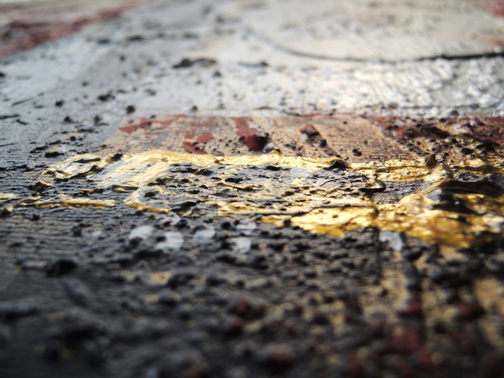 Monika Spiewak - Abstract - XXL - Oil Painting Stretched On The Frame - Ready To Hang - 1/1 Unique Piece #2.1