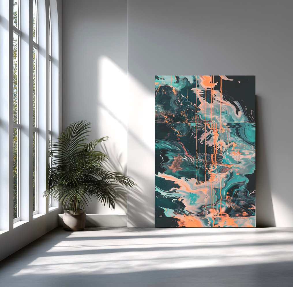 Jorge Omeñaca - Leaking, orange #4.3