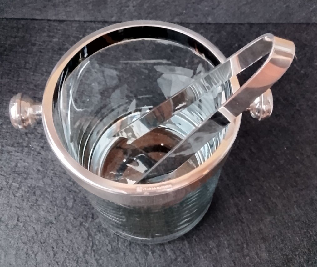 Christofle, Fleuron, Gallia - Ice bucket (6) - Silverplated #3.2