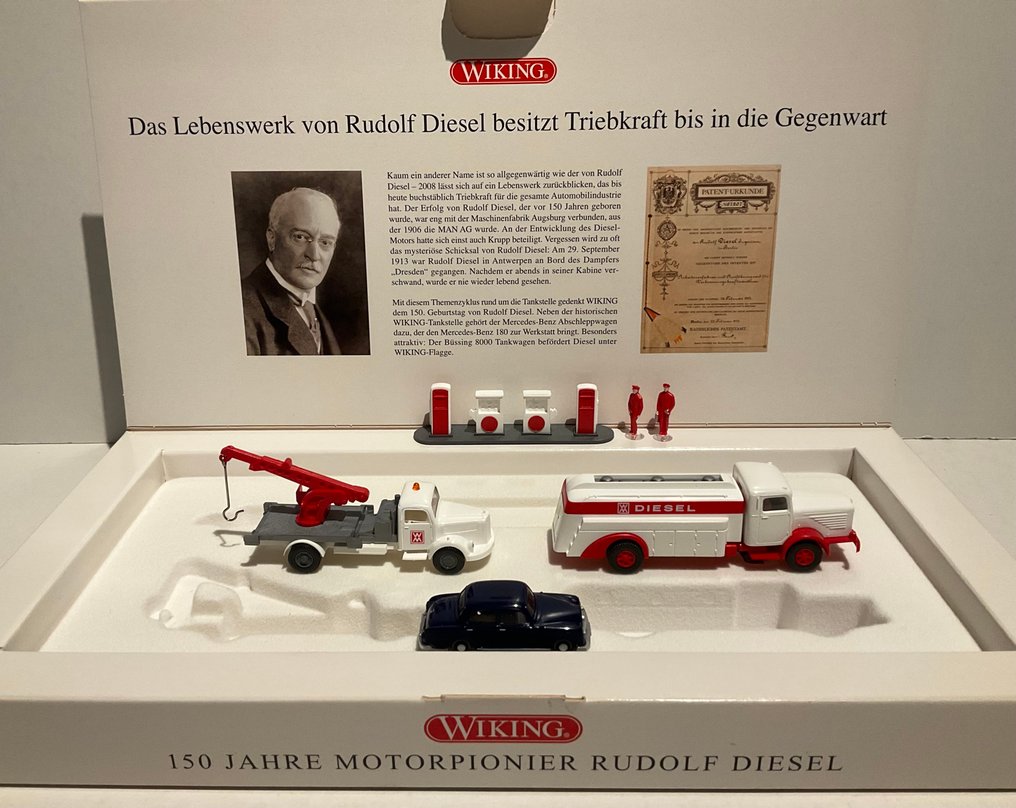 Wiking 1:87 - Machetă camion (3) - 3x seturi ambalate #3.2