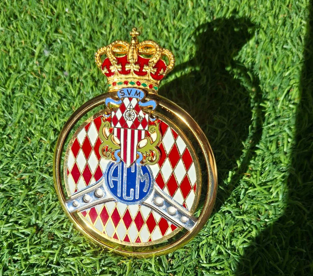 汽车部件 (1) - Custom: Insignia automovilística ALM, AC - Insignia coronada ALM - 1950-1960 #1.0