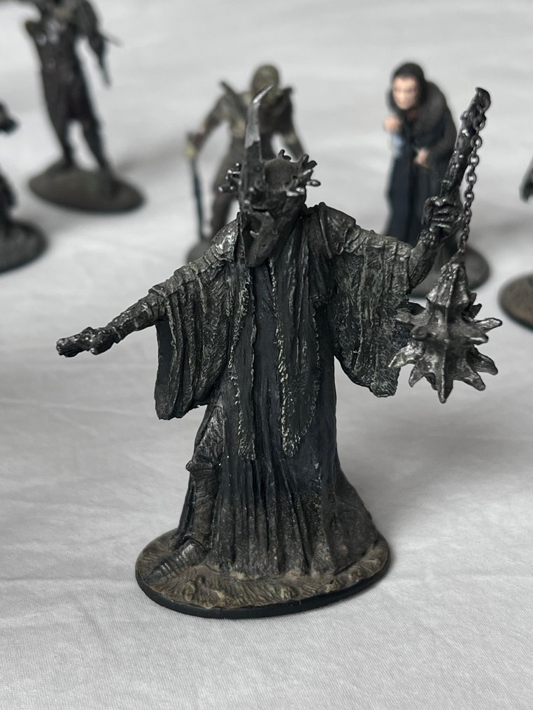 Αγαλματίδιο μινιατούρα - 14x Statuette NLP Signore degli Anelli (14) - Μόλυβδος #1.0