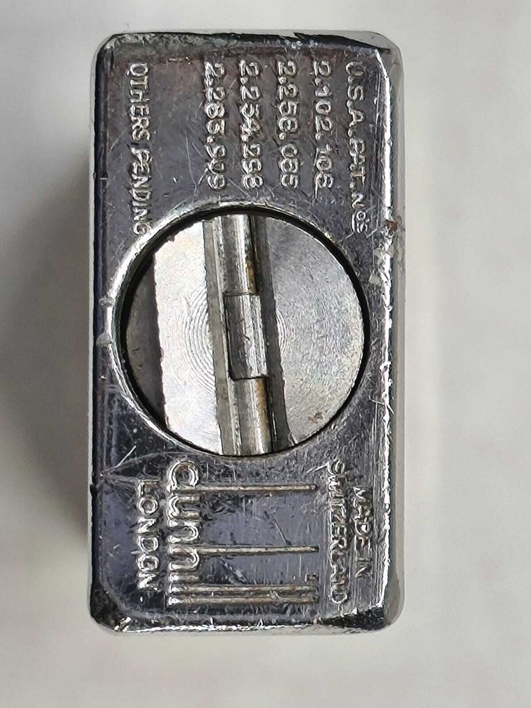 Dunhill - Rollagas (raro/rare) - No reserve price - Pocket lighter - Silver plated #2.1