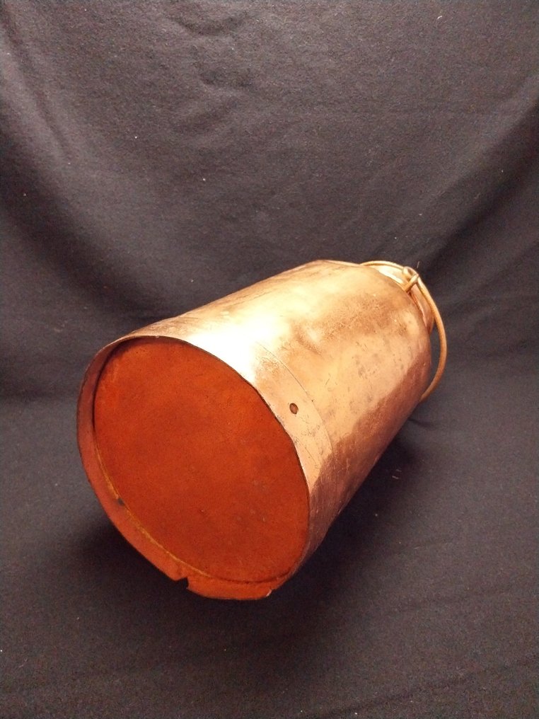 Lattiera - Rame - Brocca di latte in rame rosso #1.0