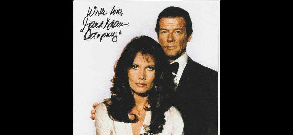 James Bond 007: Octopussy - Signed by Maud Adams (Octopussy) #4.3