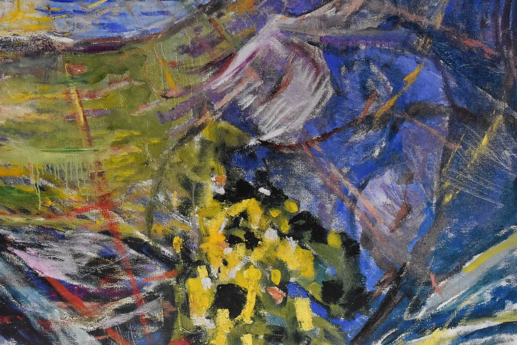 Edward Munch - "The Sun" - Original vintage poster - year 2000 #3.2