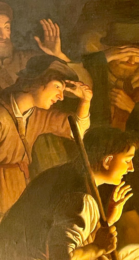 Santi Corsi (act. 1870-1900), da Gerrit van Honthorst - L’Adorazione dei pastori #4.3