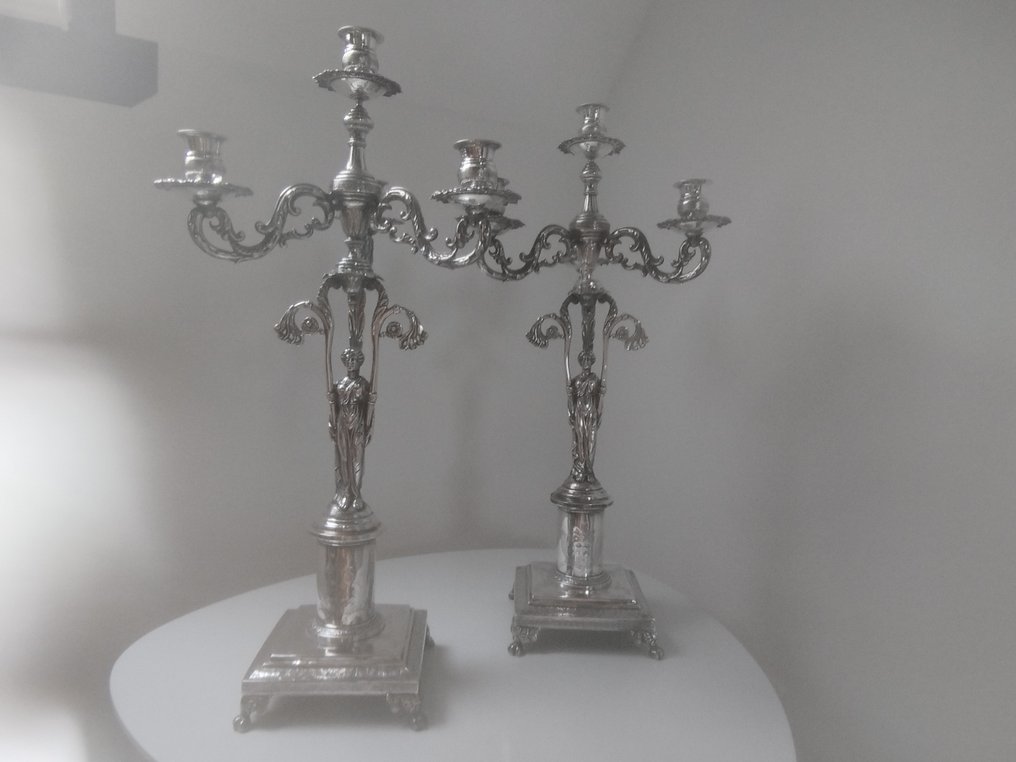 Gyertyatartó (2) - 925 Silber #1.0