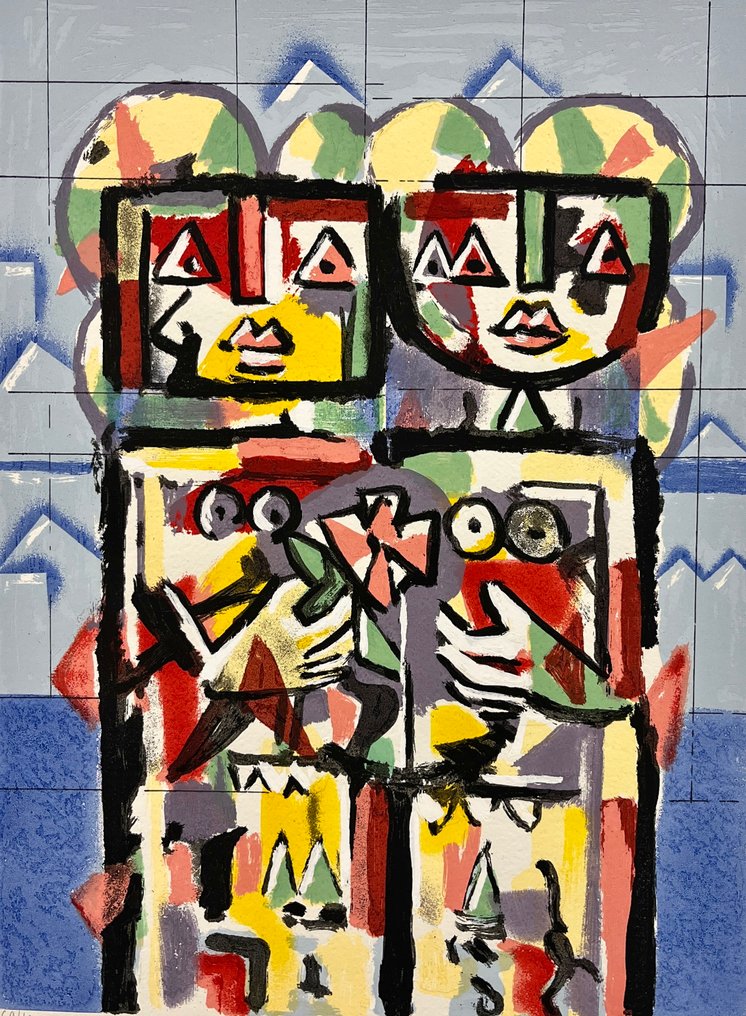 Ibrahim Kodra (1918-2006) - Gli Sposi #1.0