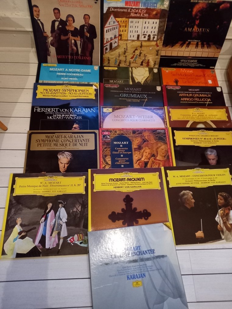Herbert Von Karajan / Mozart - 19 Releases - including a Box Set / Multi LP Album - 多個標題 - LP 專輯(多個) - 1969 #1.0