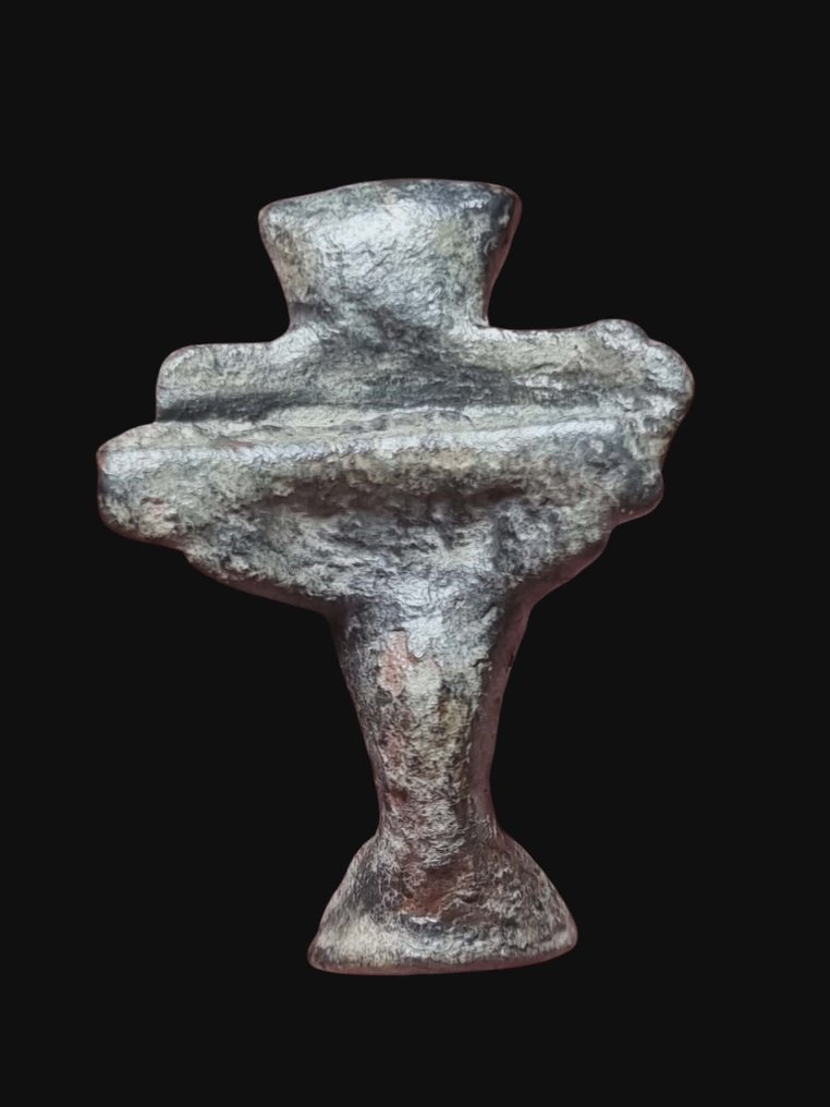 Oud-Romeins Brons Rare Winged Lion Statue (Zonder minimumprijs) #3.2