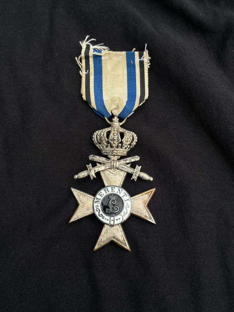 Germany - Bavaria - Bavarian Merit Cross Second Class with Swords - Military medal #1.0